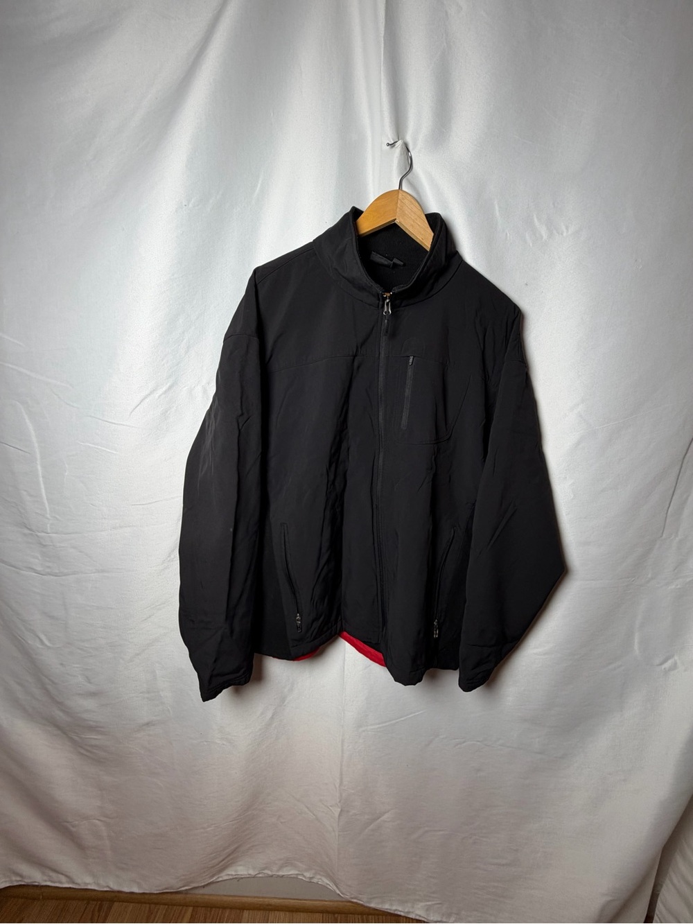 Men's Black champion Zip-Front Jacket